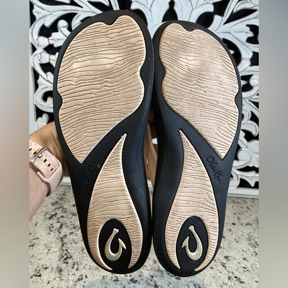 Olukai Kulapa Kai Flip Flop Beach Sandals Pale Pink Size 9 - Picture 10 of 10